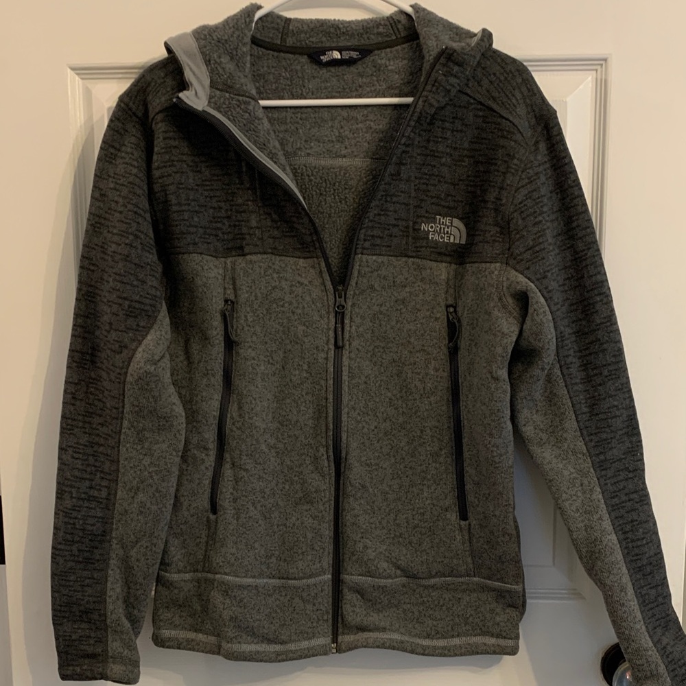 The North Face Charcoal Full-Zip Jacket